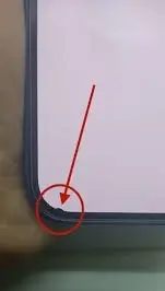 Contoh Dead Pixel iPhone