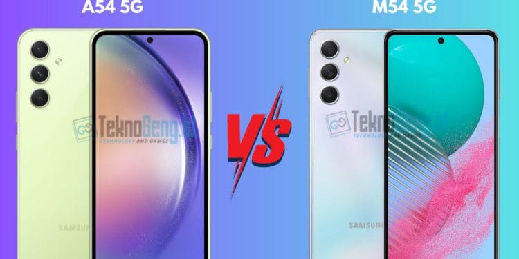 Perbedaan Samsung Galaxy A54 5G dan M54 5G