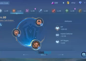 Susunan Emblem Tank Terkuat Mobile Legends