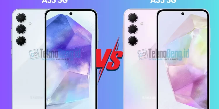 Review Perbedaan Samsung Galaxy A55 dan A35 5G