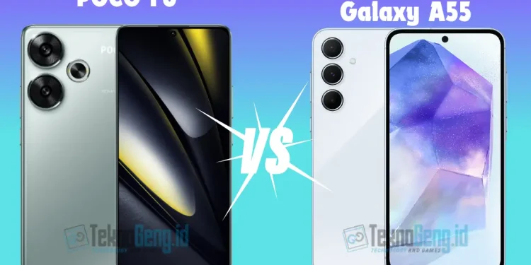POCO F6 vs Samsung Galaxy A55