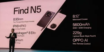 OPPO Find N5 Resmi Meluncur di Indonesia