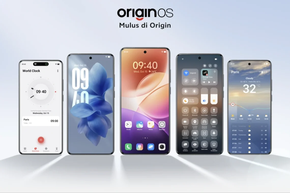 OriginOS 6: Era Baru Antarmuka vivo yang Akhirnya Rilis Global 1 OriginOS vivo