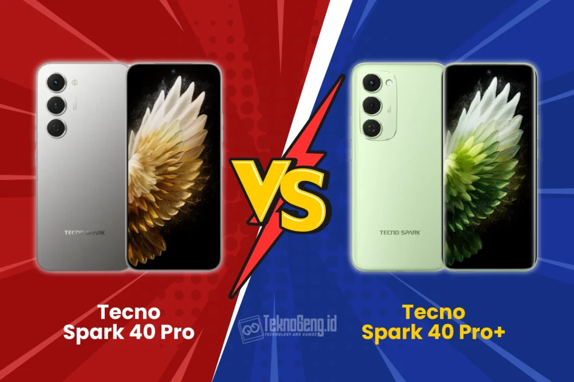 Tecno Spark 40 Pro vs Spark 40 Pro Plus