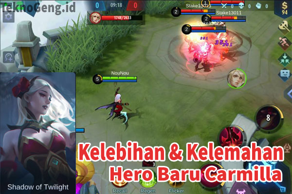Kelebihan & Kelemahan Hero Carmilla Mobile Legends » TeknoGeng