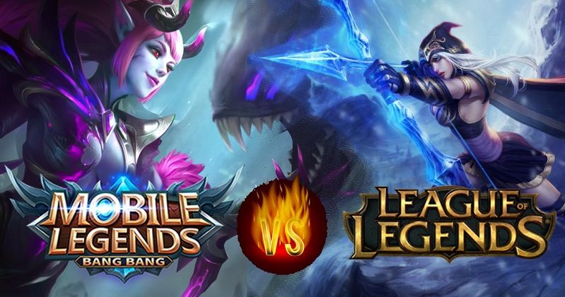 league of legends vs mobile legends